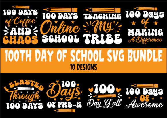 100th Day of School SVG Bundle Review for Real Projects