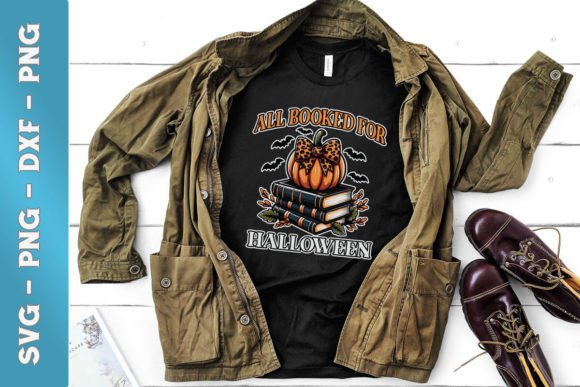All Booked for Halloween Teacher SVG: Graphics and Crafts in Action