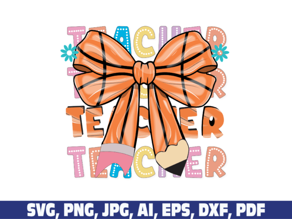 Coquette Teacher Graphic for Crafts: A Retro Vintage SVG Review