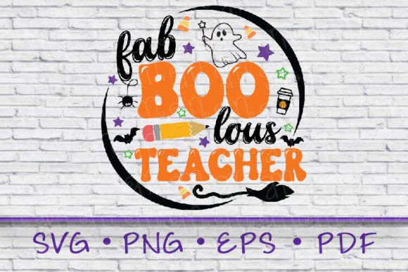Fabboolous Teacher SVG – A Versatile Graphic for Crafts and Commercial Projects