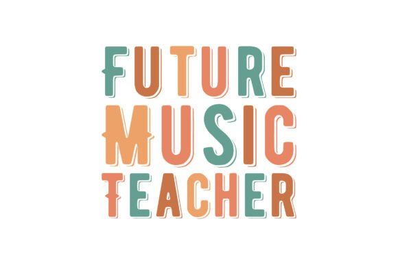 Future Music Teacher SVG PNG Design: A Versatile Graphic for Creative Publishing