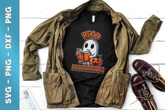 Ghost Reading Ghost Books Teacher SVG Graphics