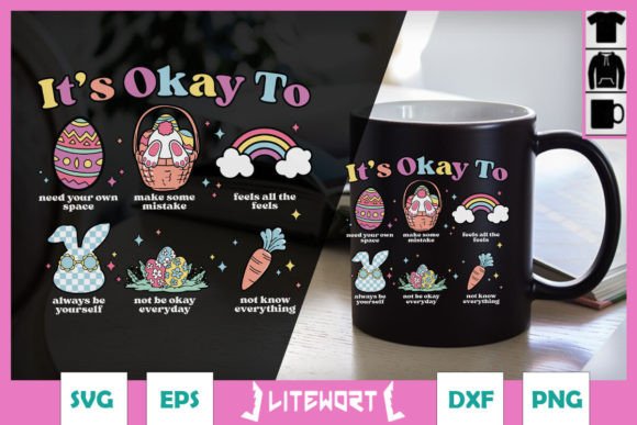 It's Okay to Mental Health Teacher SVG