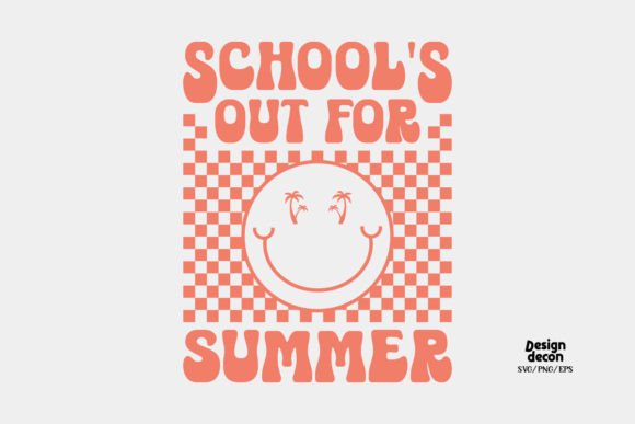 Retro School Teacher SVG Summer Graphics and Crafts