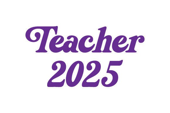 Retro Teacher Svg Png for Crafts and Graphics
